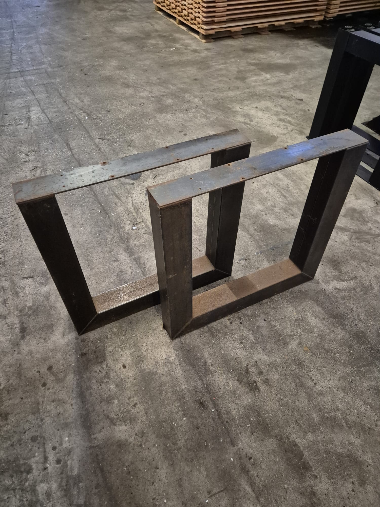 P10 U tafelpoot koker 10cm