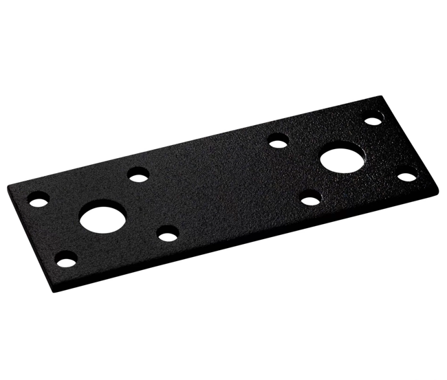 Koppelplaat Zwart 100 x 35 mm