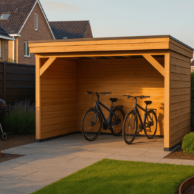 Met zij- en achterwand