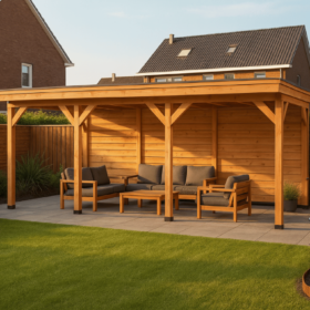 Combinatie 2 met 3x achterwand