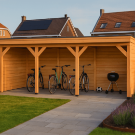 Combinatie 4 met 3x zij- en 3x achterwand