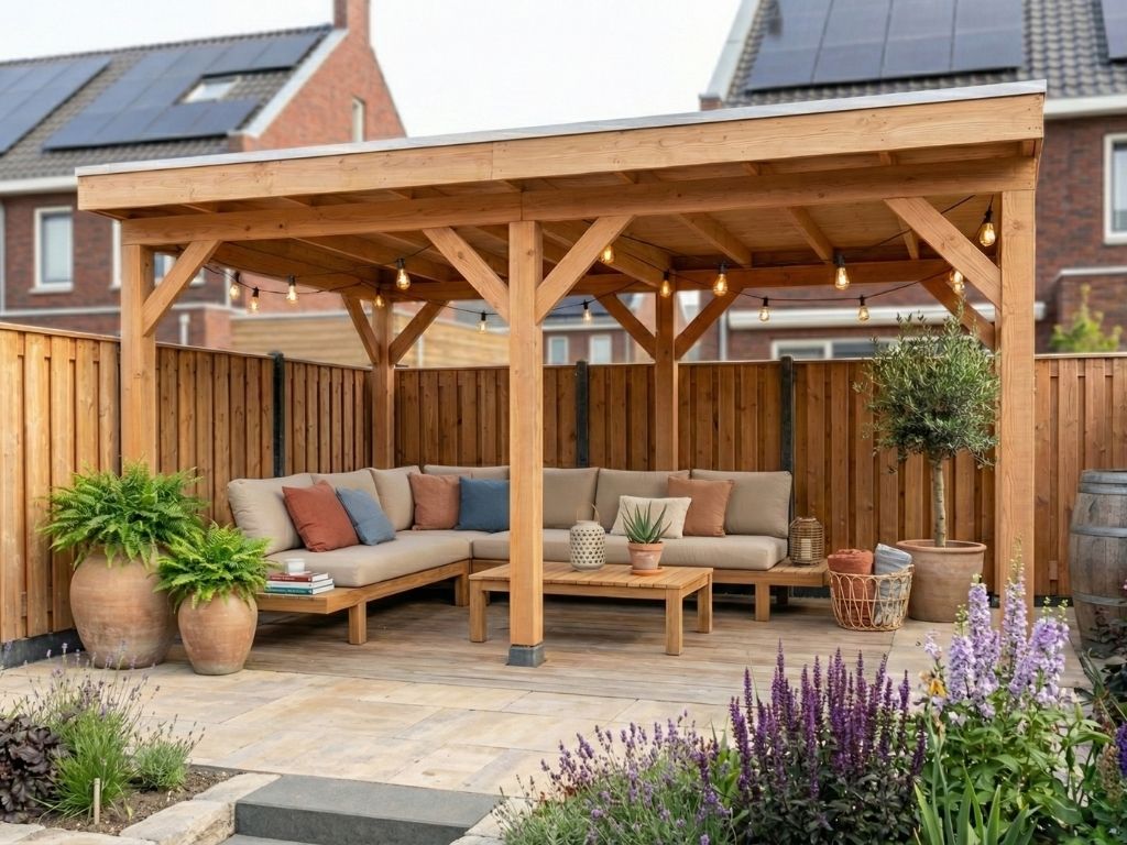 Overkapping doe-het-zelf 500 x 300 Classic Geschaafd