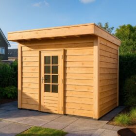 Compleet dicht incl. deur