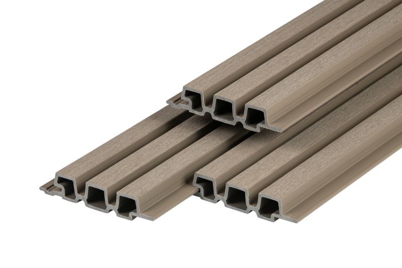 Composiet Triple Profiel 33 × 170 mm Lichtgrijs