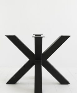 Matrix Tafelpoot Zwart gepoedercoat