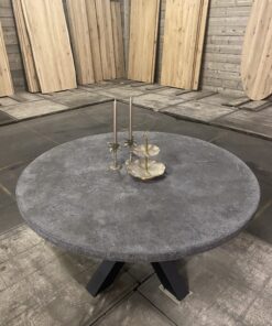 Beton tafel rond 140 cm