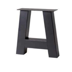 A bankpoot zwart hoogte:41 cm koker 6x6 +145,00